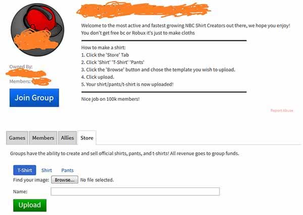 Roblox How To Make A T Shirt For Your Group