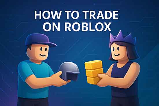 how to trade on roblox