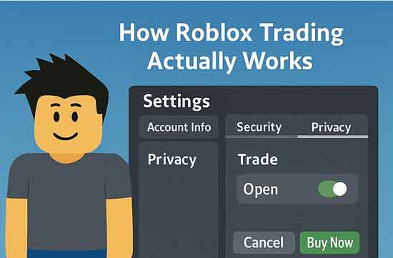 how roblox trading works